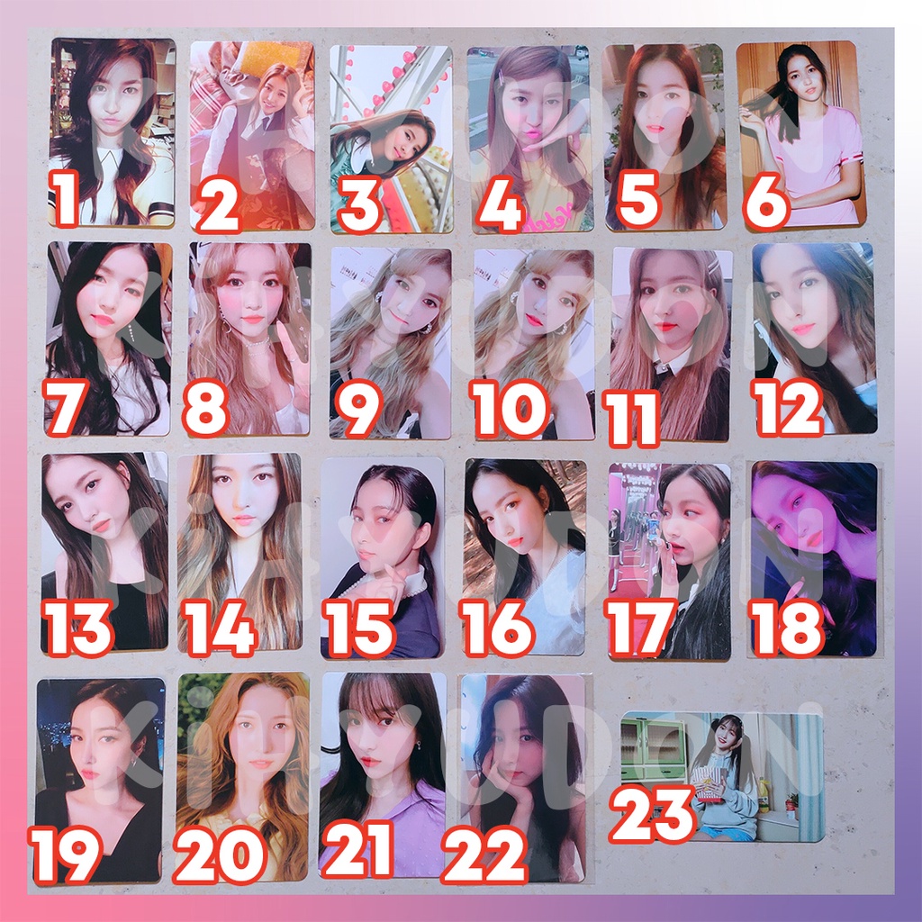 GFRIEND SOWON PHOTOCARD ALBUM