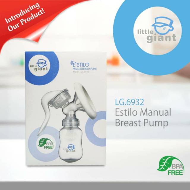 Estilo Manual Breast Pump Little Giant 6932 pompa asi manual Makassar