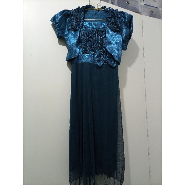 Baju Pesta Hijau Tosca