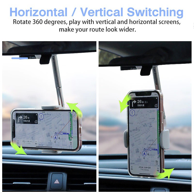 UNIVERSAL holder hp gantung spion car holder flexible Hanging Holder hp AA