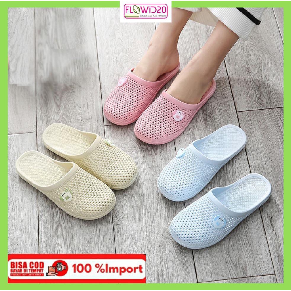 sandal import sandal karet slop sandal tertutup sandal rumah indoor outdoor sandal 108