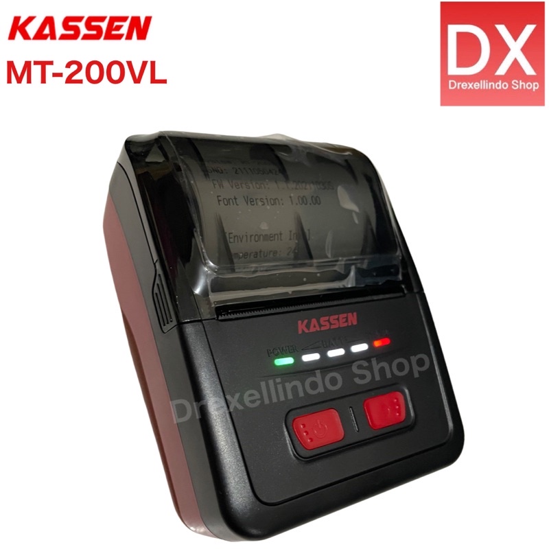 Printer Thermal 58mm KASSEN MT-200VL USB BLuetooth MT200VL