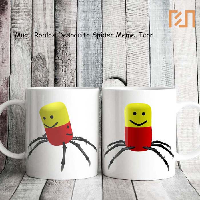 Jual Mug Roblox Despacito Spider Meme Icon Indonesia|Shopee Indonesia
