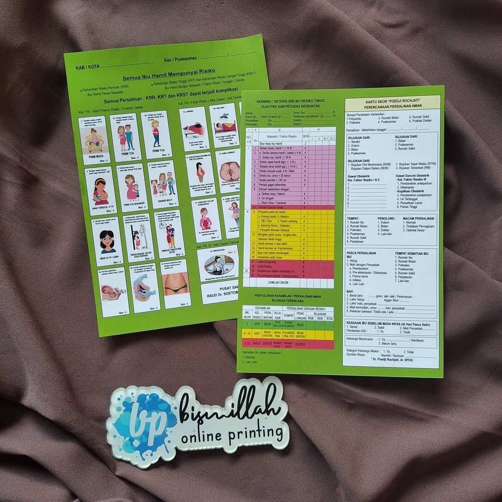 

Kartu Skor Poedji Rochjati (Min order 20 lbr)