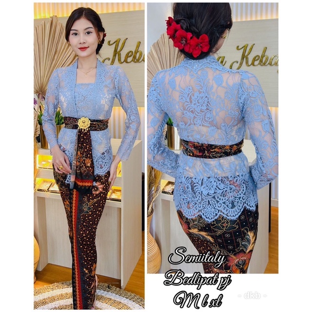 set kebaya jadi semi italy