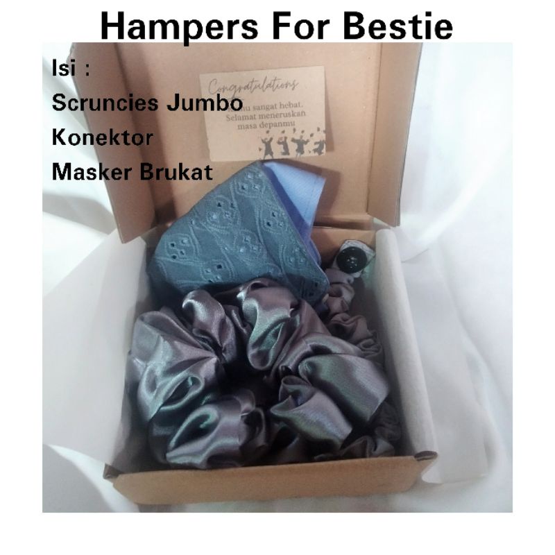 

Hampers For Bestie / For Gift / Hadiah Ulang Tahun / Kado wisuda