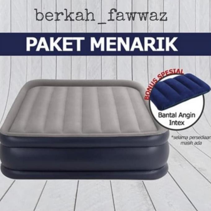 Terbatas - Kasur Intex Durabeam Rest Raised Airbed - Kasur Angin Intex Original