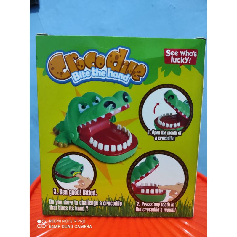 Buaya Dentist/ LZ1/ Mainan Anak Kecil/ Mainan Anak Anak / buaya prank / buaya gigit-1