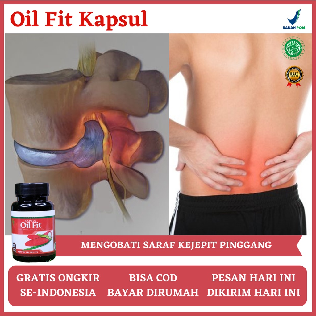 Obat Saraf Kejepit, Obat Saraf Kejepit Pinggang, Obat Saraf Kejepit Punggung Bawah, Obat Saraf Kejep