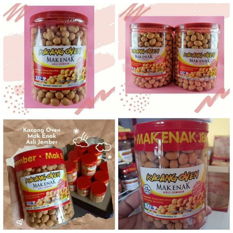 

KACANG OVEN Mak Enak 320gram