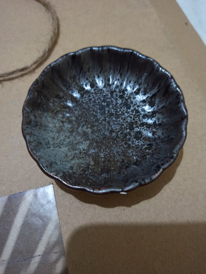 Dark Shaded Sauce Dish 7cm / Cawan Keramik / Tempat Saos