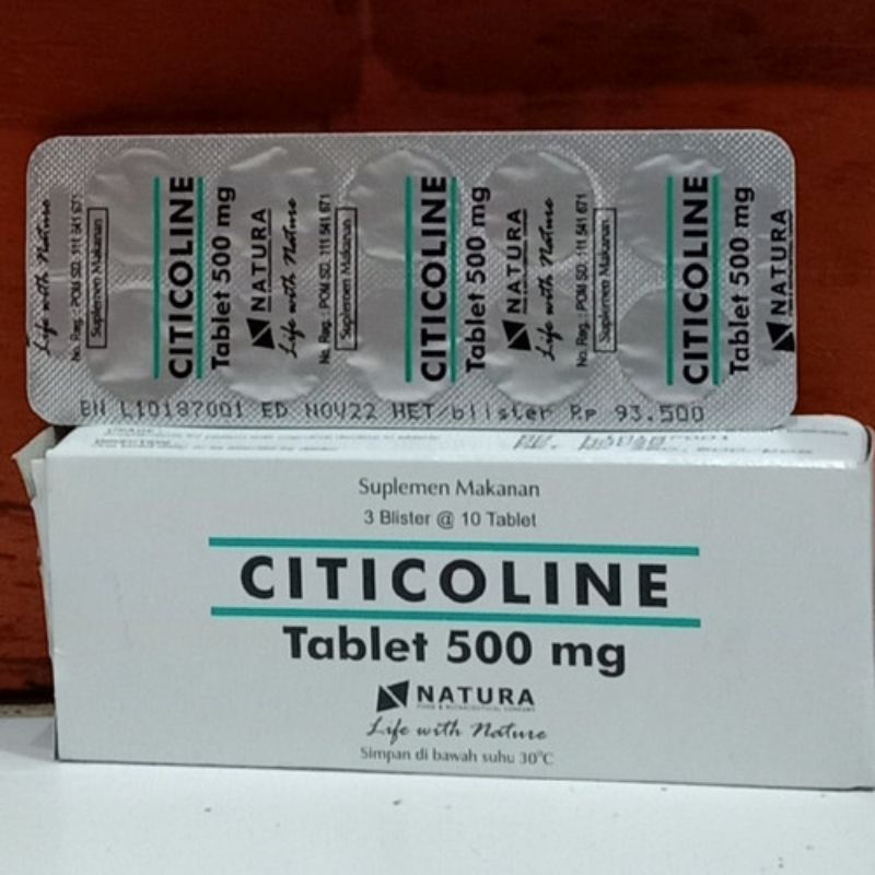 Obat Citicoline 500 mg tablet
