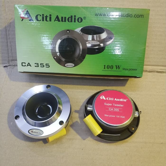 Tweeter Titanium 4 inch Citi audio Ca 355, twiter 4&quot; titanium