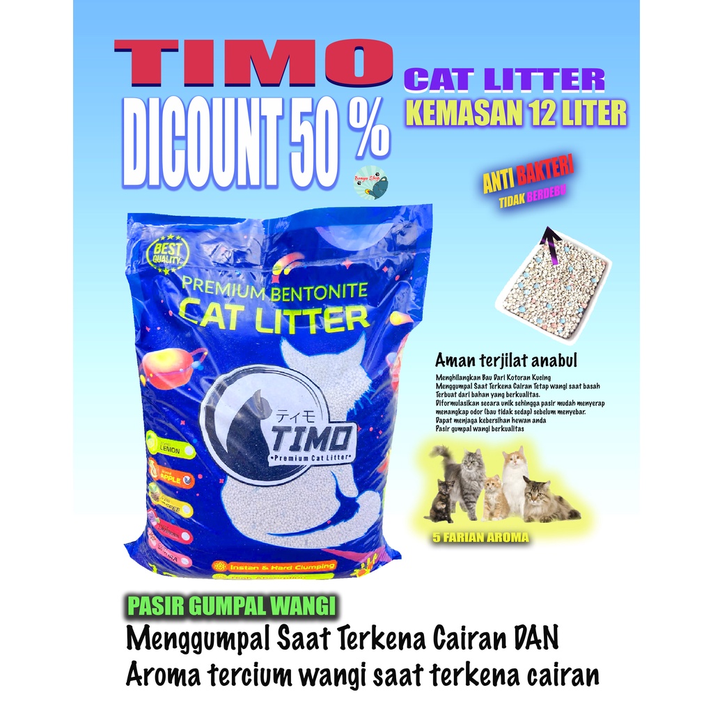 12 LITER-PASIR GUMPAL WANGI TIMO