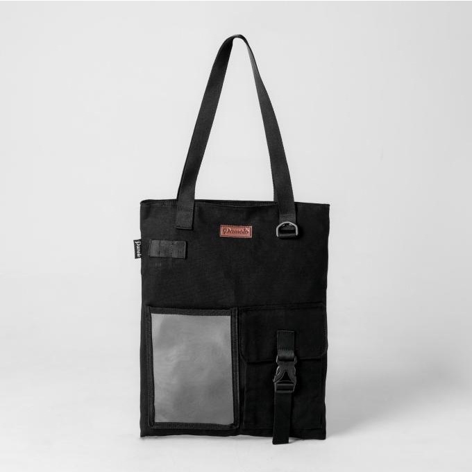 Pamole - Tas Tote Bag Bahan Kanvas Lapis Furing - Unisex - Arel Series