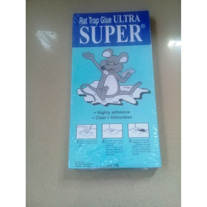 Lem Papan Perangkap Tikus ULTRA SUPER obat jebakan