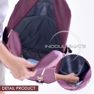 Tas Ransel Wanita / Tas Punggung / Tas Sekolah Anak Cewek/ Tas Laptop/ Backpack Unisex JS-108
