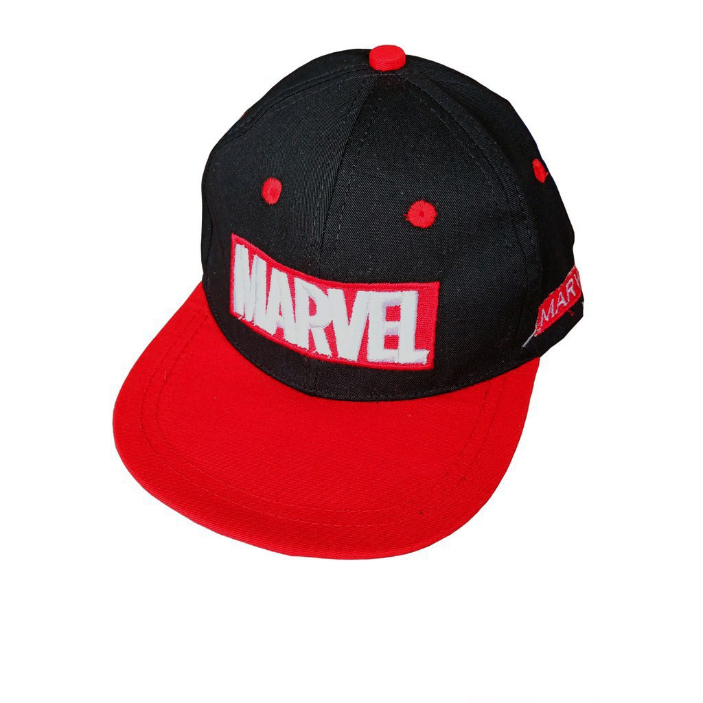 Topi Snapback Anak Motif Marvel - Snapback Anak Usia 4-11 Tahun