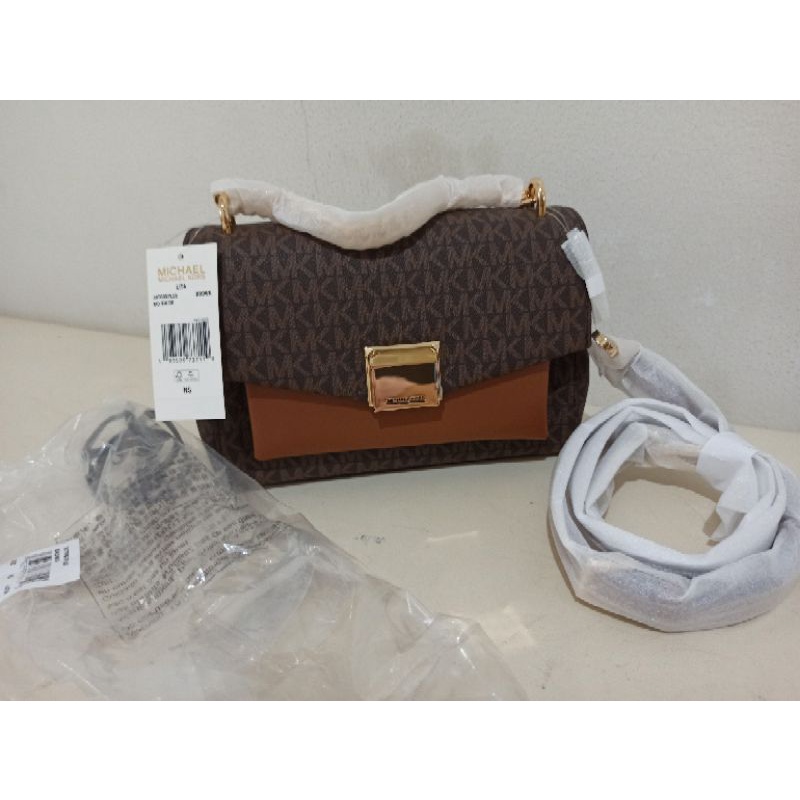 MK Lita Medium signature brown NEW ORIGINAL