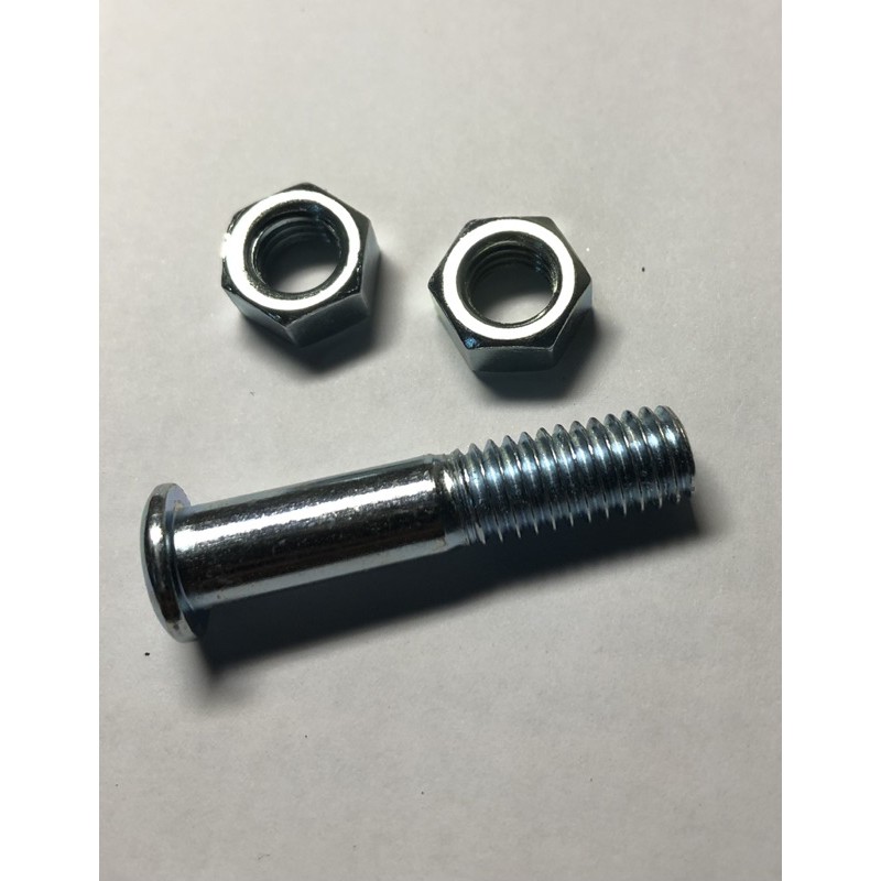 Baut Mur Double 3/8 x 45 Kualitas Besi Premium