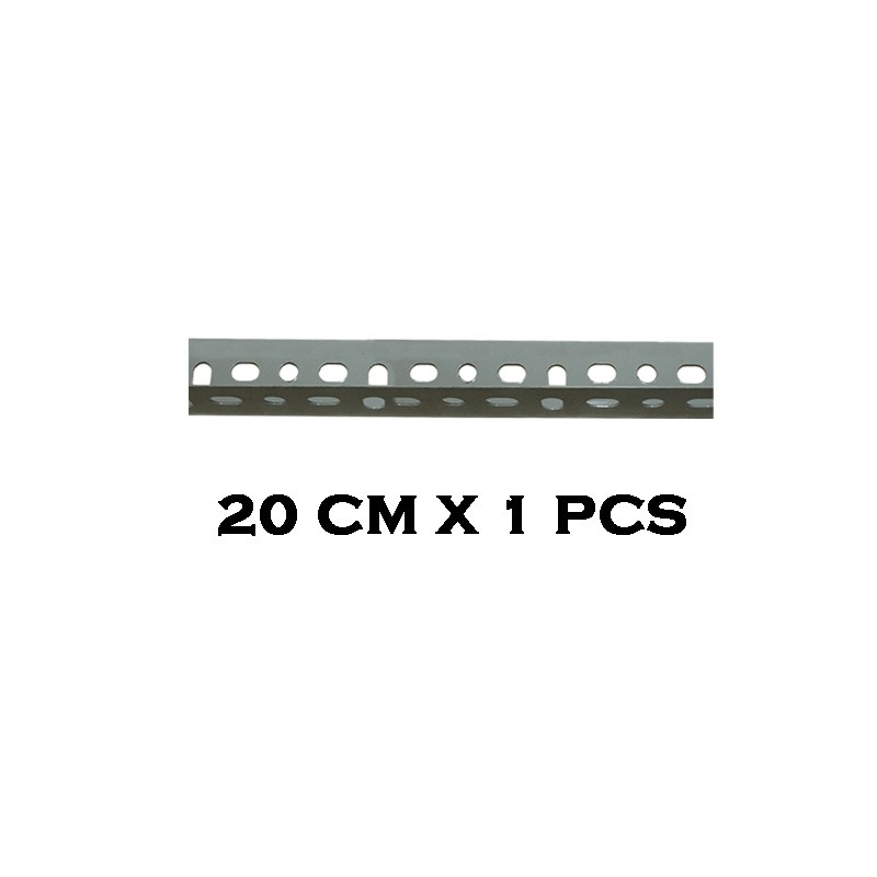 EELIC BER-1.2MM -20CM Besi Siku Lubang Rak Serbaguna Tebal 1.2 MM cocok Dengan Panjang 20 CM