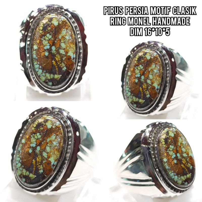 CINCIN BATU PIRUS PERSIA ASLI NATURAL