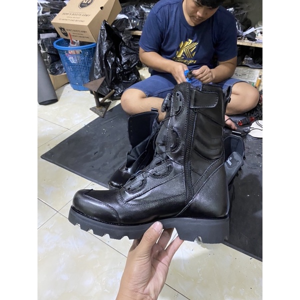 SEPATU PDL DINES TNI POLRI SOLE RADIAL MERK SPARTA