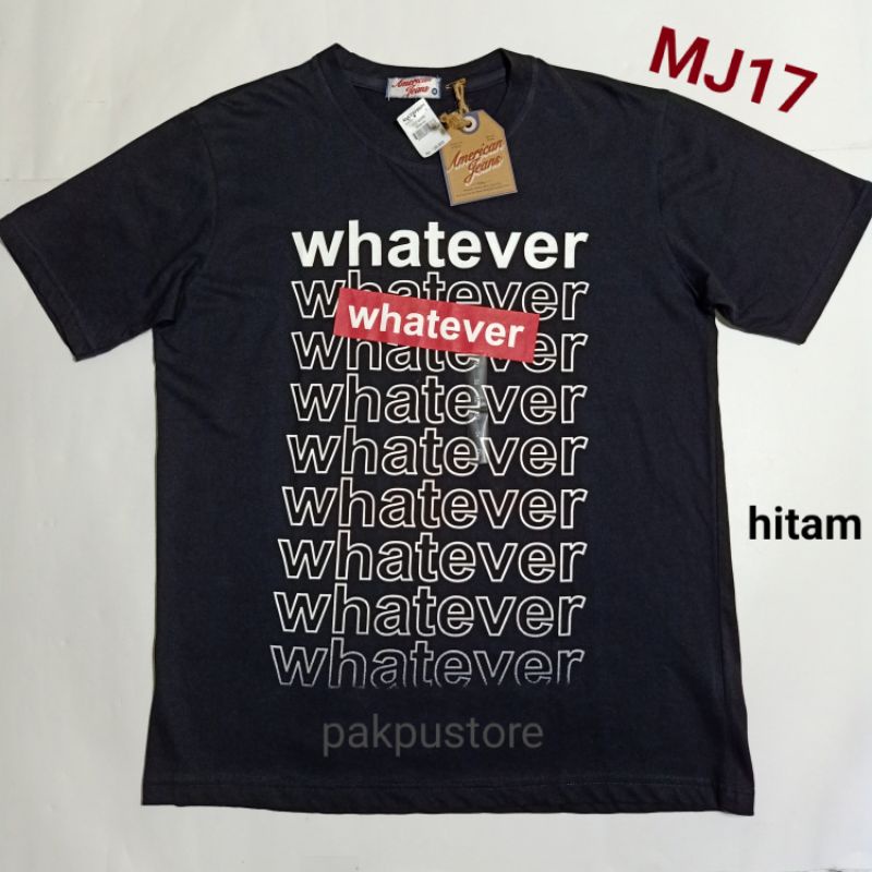 Kaos  Pria T Shirt Merek American Jeans Branded Matahari Original