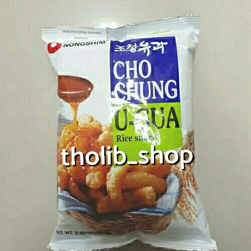 

nongshim chochung u-gua korea // makanan ringan rasa beras korea 80 gr