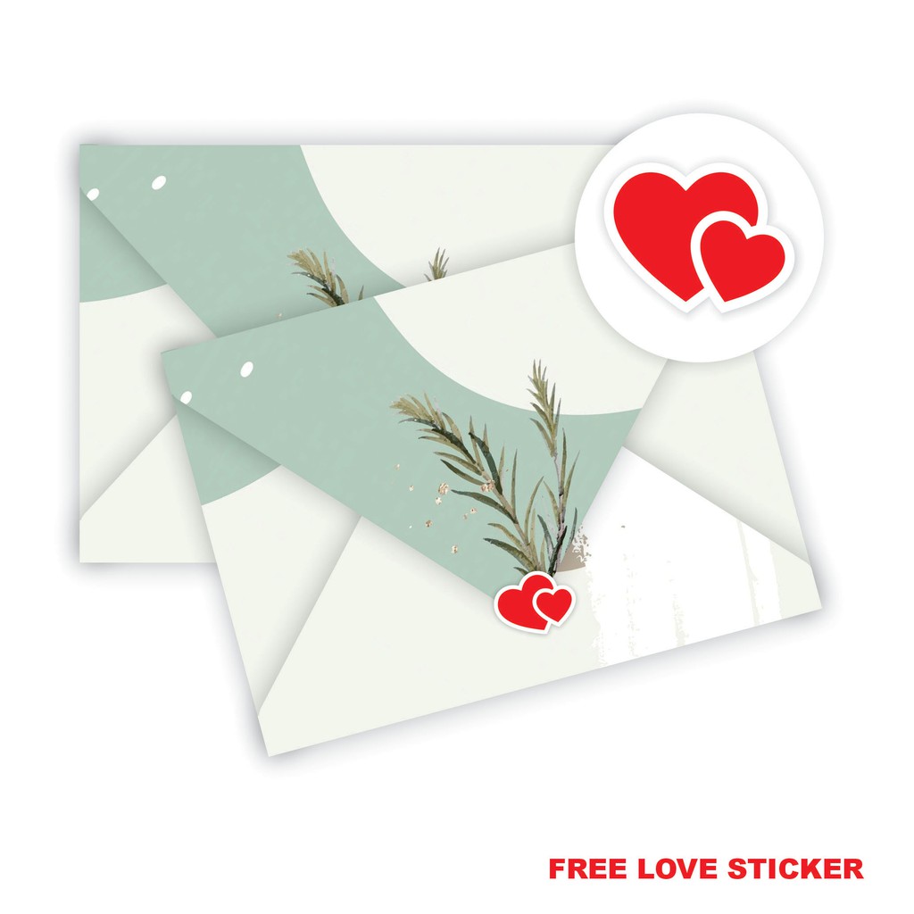 

10Pcs A012 Amplop Greeting Card