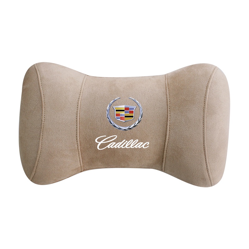 G-club Bantal Leher Memory Foam Lembut Nyaman Untuk Cadillac CT4 CT5 CT6 XT4