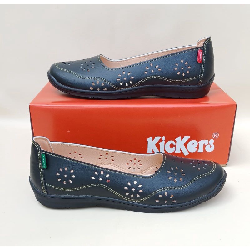 Sepatu kickers wanita slip on murah grosir. aulia 09