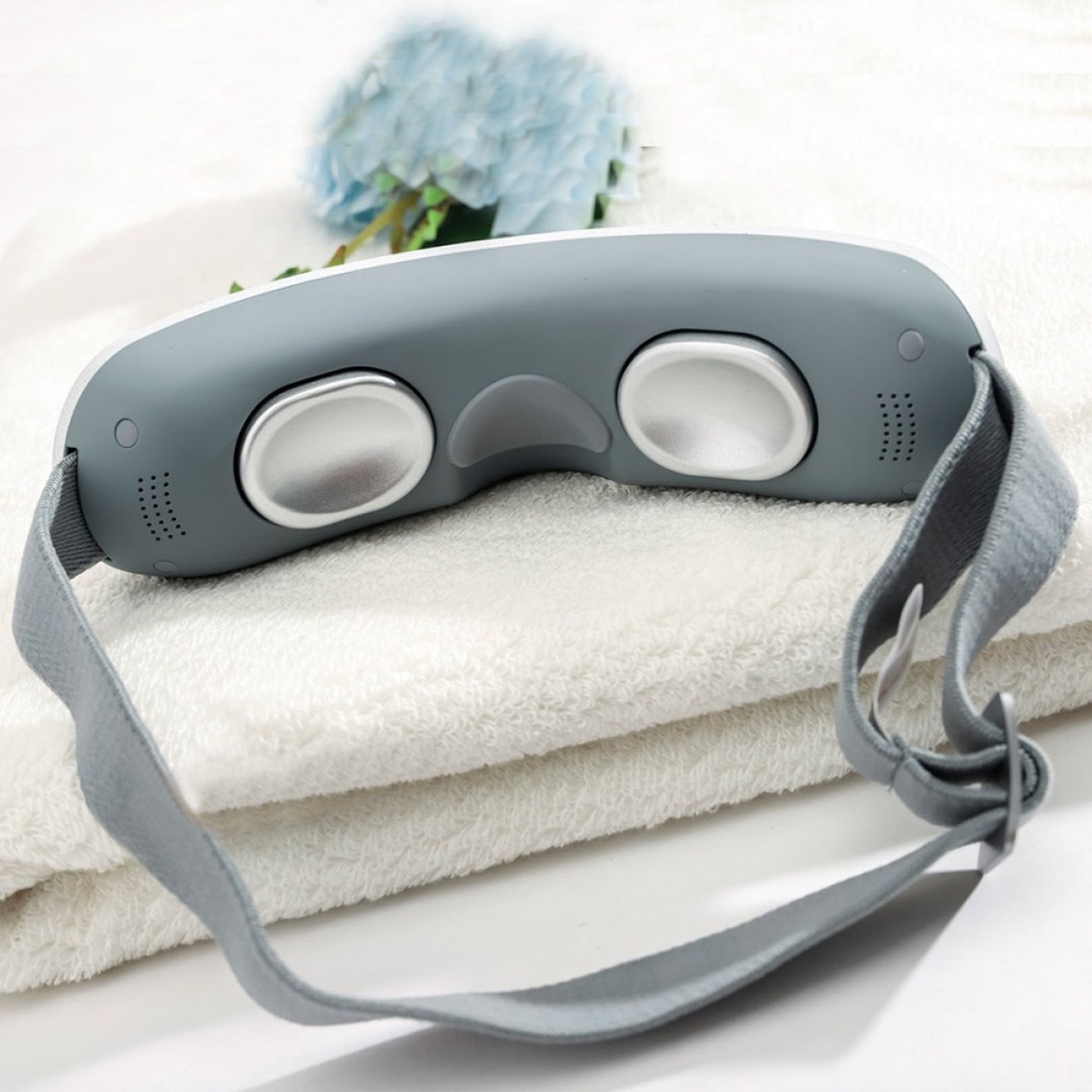 Alat Pijat Kompres Mata Cold Hot Compress Eye Massager Rechargeable