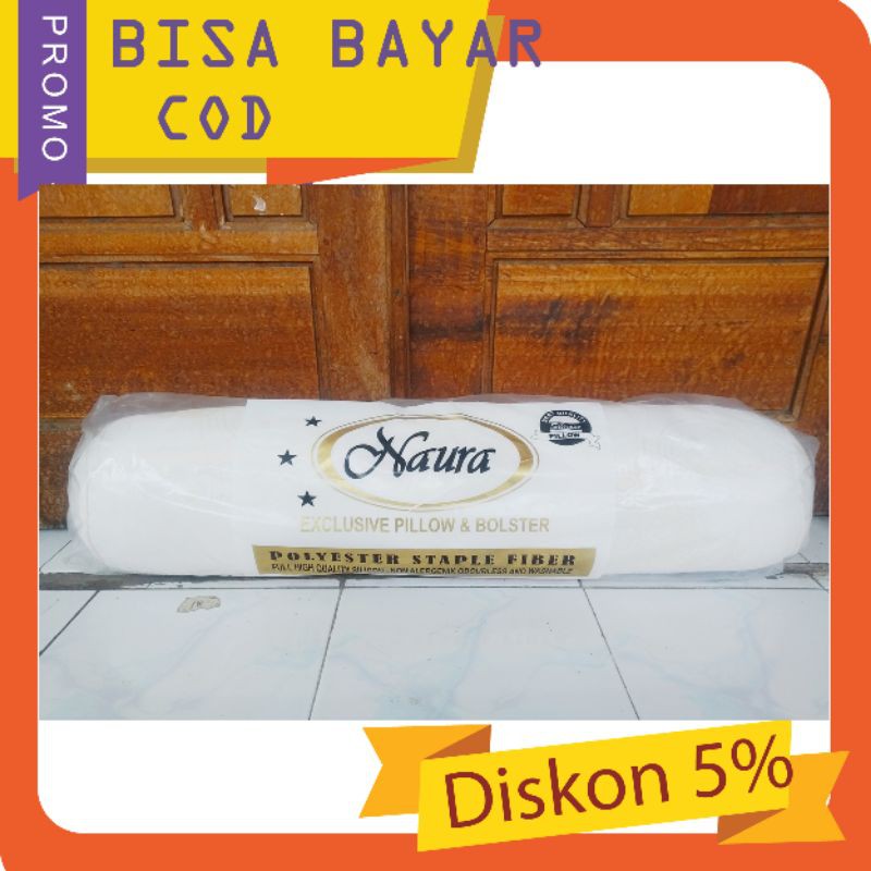 Bantal Tidur Guling Hotel Premium Naura  Dakron Murah