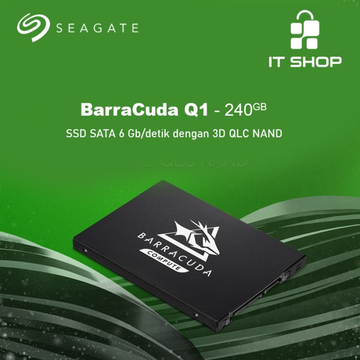 TERMURAH Seagate SSD Barracuda Q1 240GB