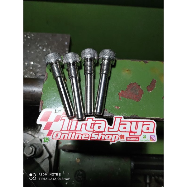 baut L stainles THE tahanan kaliper yamaha jupiter vega r lama fizr jupiter z dobel piston