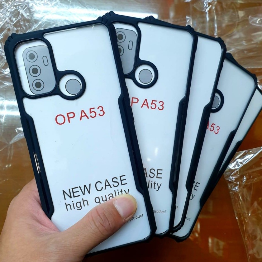 CASE FUSION ARMOR SHOCKPROOF OPPO A53 SOFTCASE - GMT