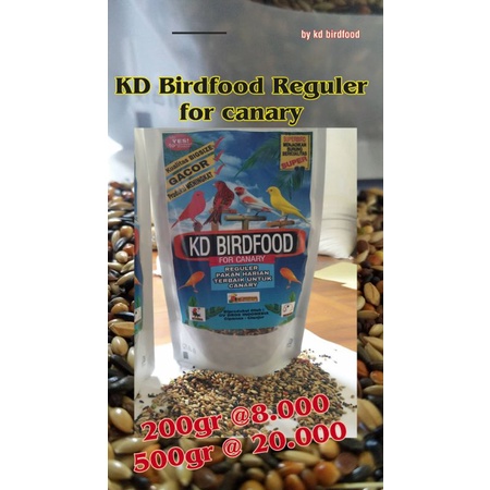 KD Bird food kenari reguler