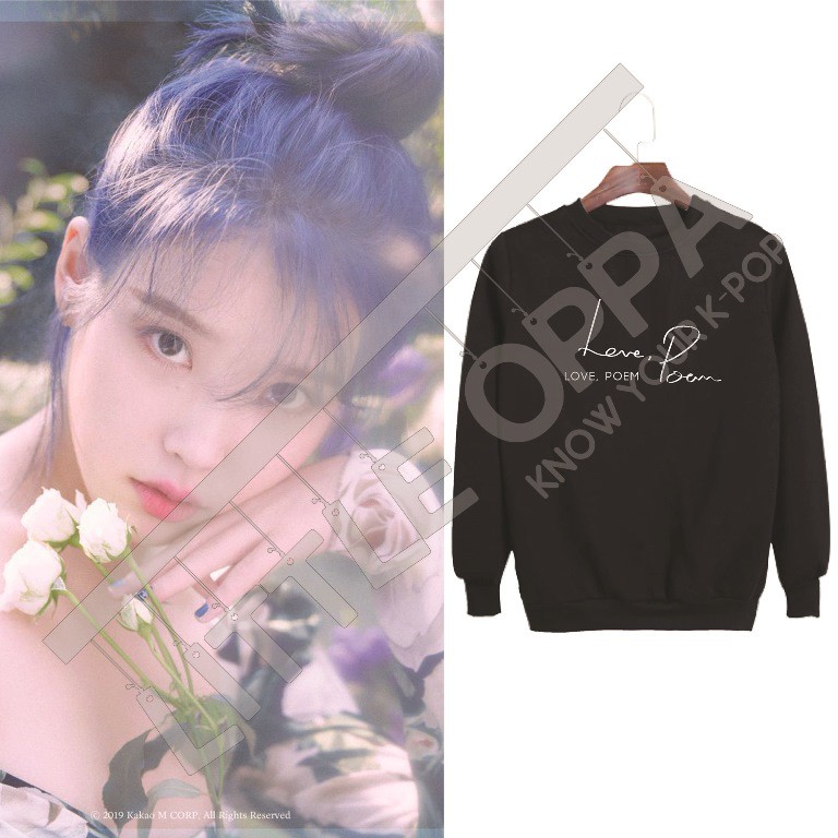 SWEATER JACKET KPOP IU LOVE POEM