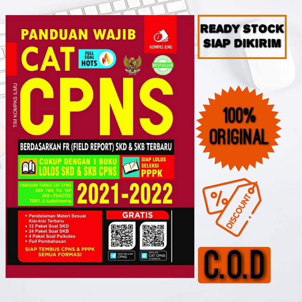 Buku Panduan Wajib Cat Cpns 2021 2022 Full Soal Hots Fr Skd Sk Terbaru 2021 Shopee Indonesia