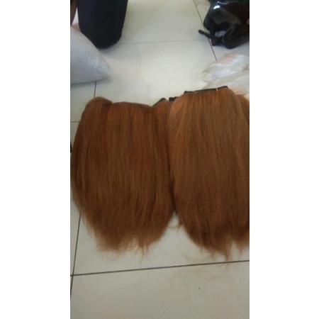rambut sintetis rambut plaatik