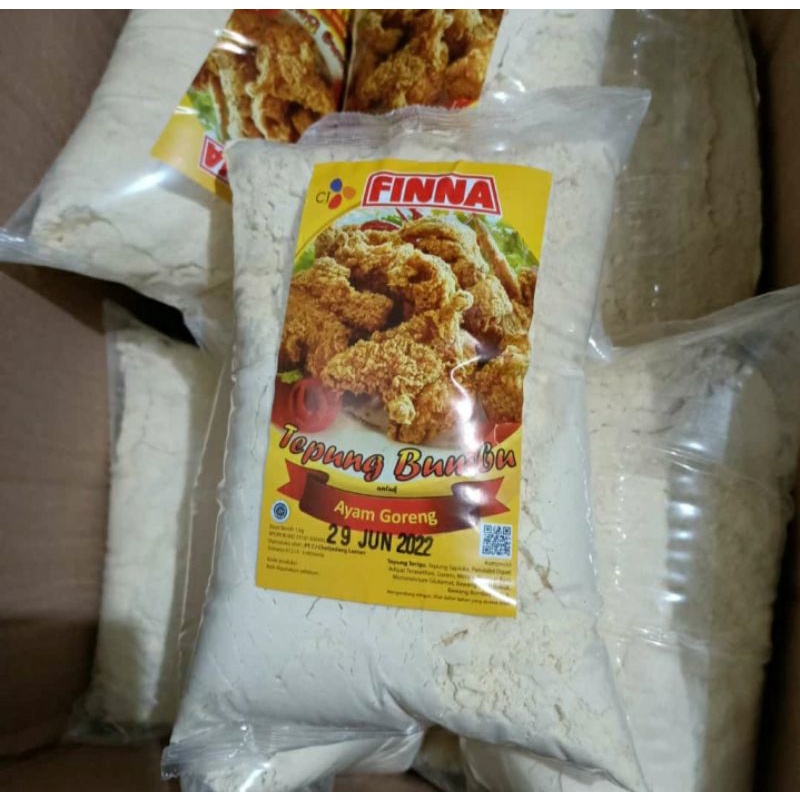

Tepung bumbu ayam goreng finna 1kg