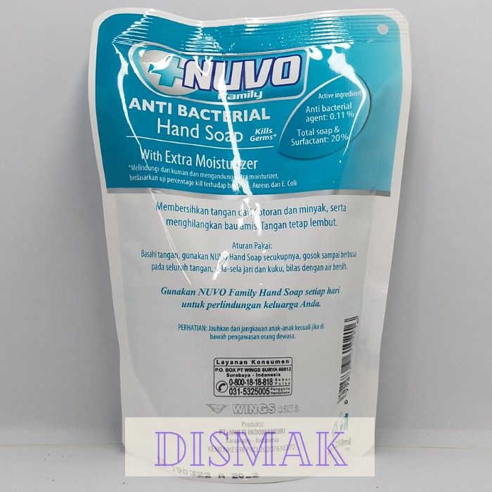 Nuvo Hand Soap Sabun Cuci Tangan Icy Splash