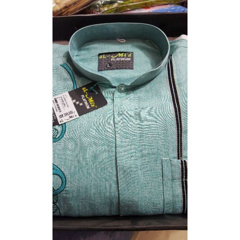 Koko Al-mia Exlusive Size L Lengan Pendek