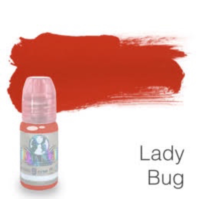 TINTA SULAM BIBIR ORIGINAL PERMABLEND MADE IN USA LADY BUG 15 ML