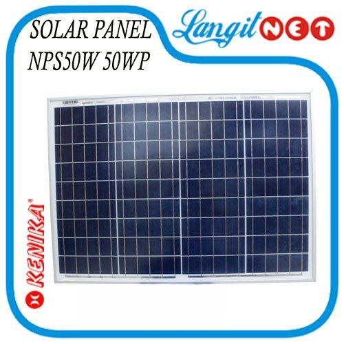 KENIKA NPS50W SOLAR PANEL 50WP POLICRYSTALLINE