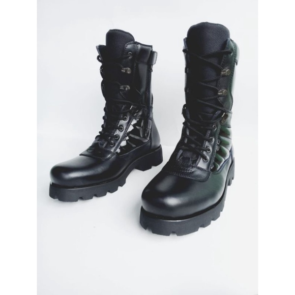 Sepatu Pdl Jatah Dinas TNI ABRI Polisi Polri Security Satpol-PP Satpam