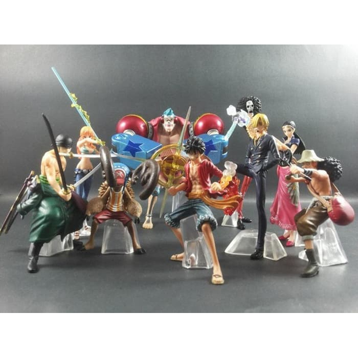 MAINAN ACTION FIGURE MAF836 SET PVC CHOZOKEI DAMASHII CHODAM ONE PIECE SET FISHERMAN