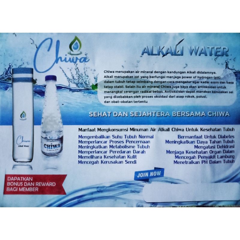 

CHIWA ALKALI WATER