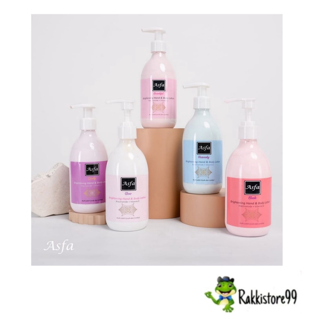 ❣️Rakkistore99❣️ ASFA Brightening Body Lotion with Niacinamide dan Vitamin E 300ml